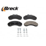BRECK Bremsbelagsatz, Scheibenbremse